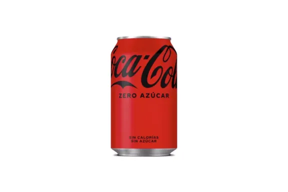 Lata de Coca Cola Zero