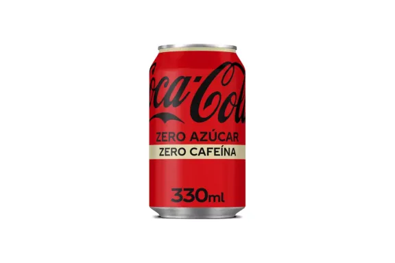 Lata de Coca Cola Zero Zero